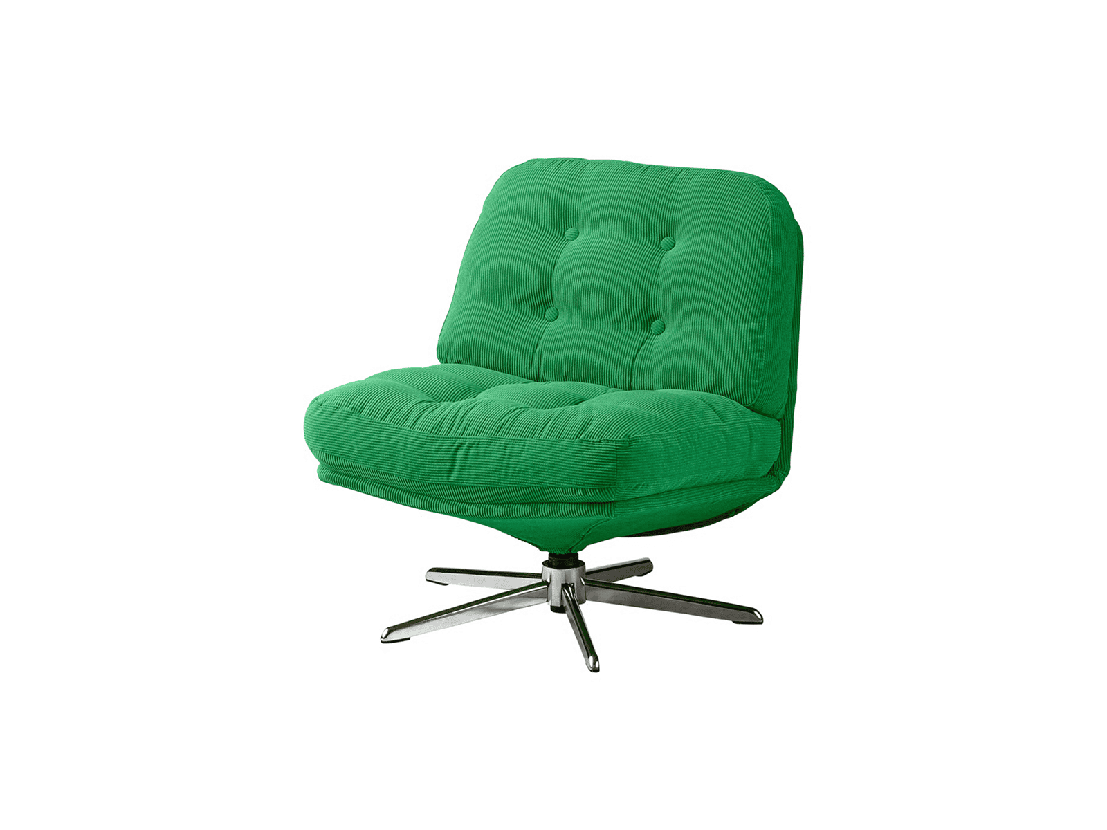 DYVLINGE Swivel chair, Kelinge green
